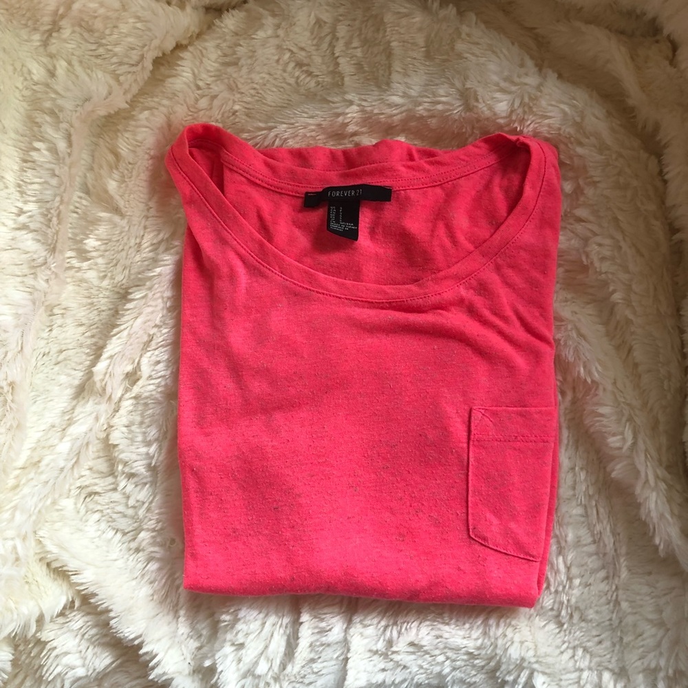 Forever 21 three quarter sleeve shirt